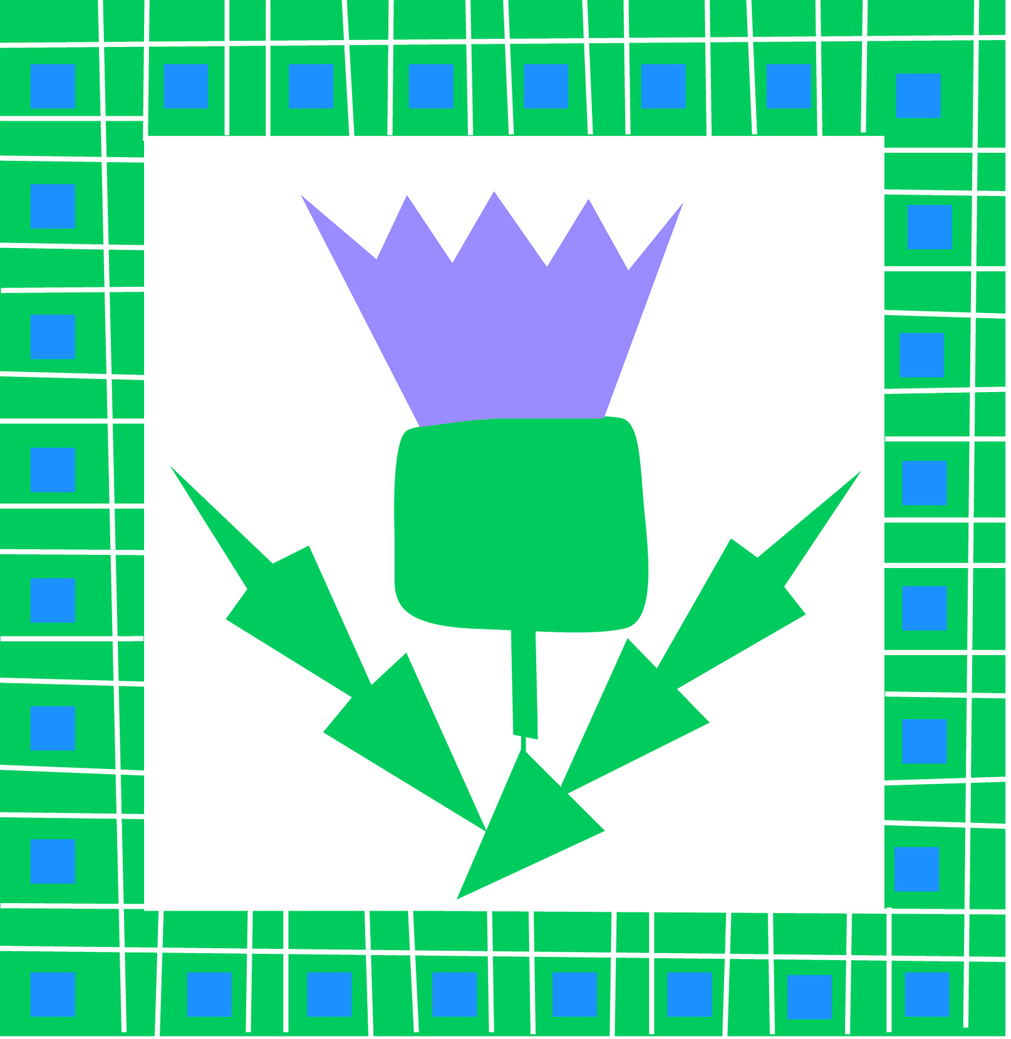 Scotch Thistle Barn Quilt Trails